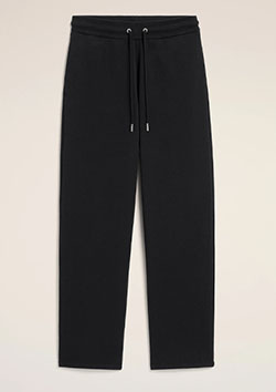 AMI PARIS JOGGING WITH CONTRASTED AMI DE COEUR | 045BLACK