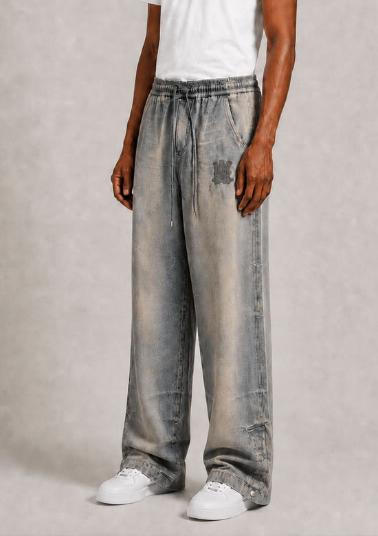 AMIRI RELAXED BAGGY JEAN | 543 PERFECT ANTIQUE INDIGO 