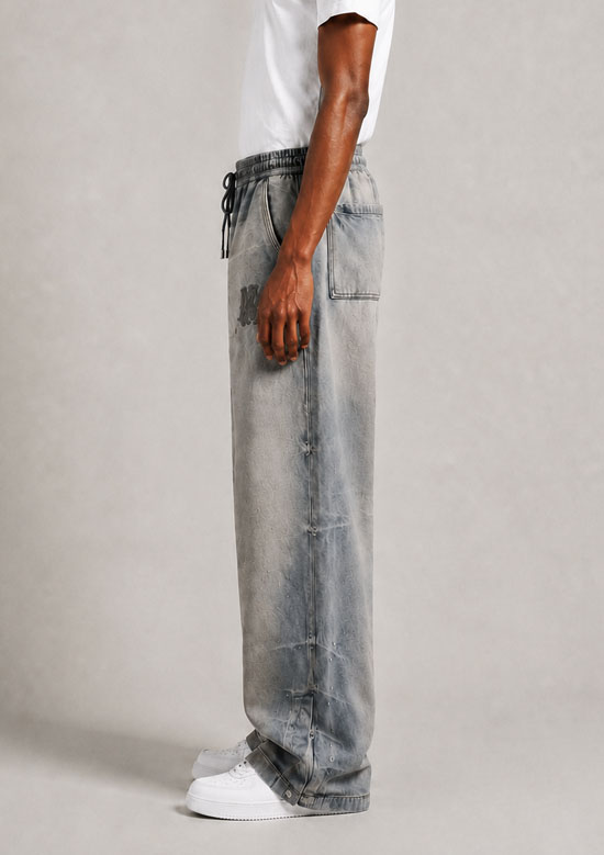AMIRI RELAXED BAGGY JEAN | 543 PERFECT ANTIQUE INDIGO 