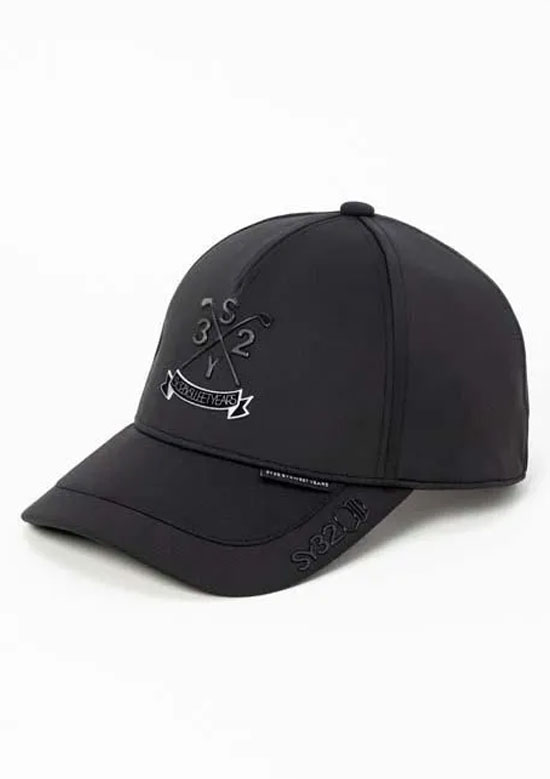 SY32 GOLF DOUBLE FACE CAP SYG-26A9-08 | BLACK