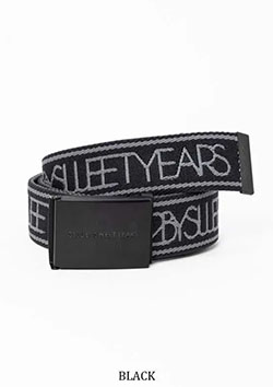 SY32 GOLF STRETCH LOGO TAPE BELT SYG-26A9-05 | BLACK