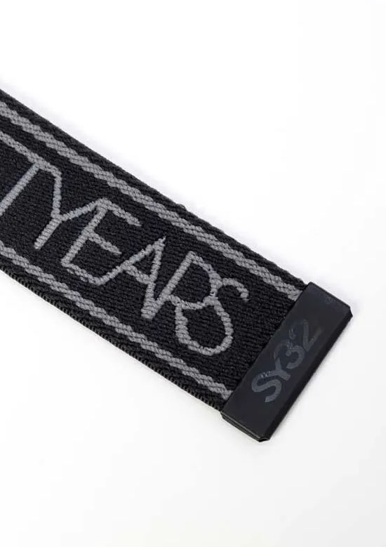 SY32 GOLF STRETCH LOGO TAPE BELT SYG-26A9-05 | BLACK