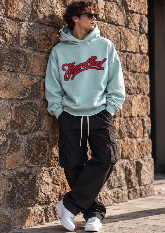 FEAR OF GOD "FEAR OF GOD" CLASSIC FIT HOODIE | 446SKY