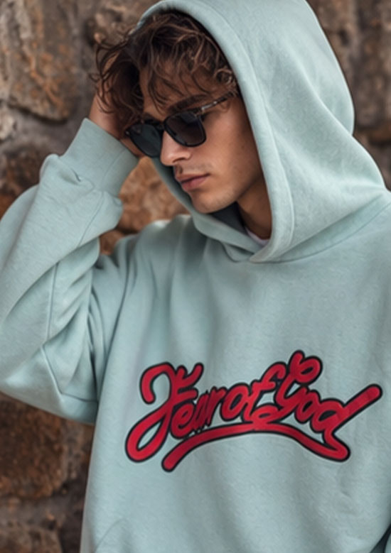FEAR OF GOD "FEAR OF GOD" CLASSIC FIT HOODIE | 446SKY
