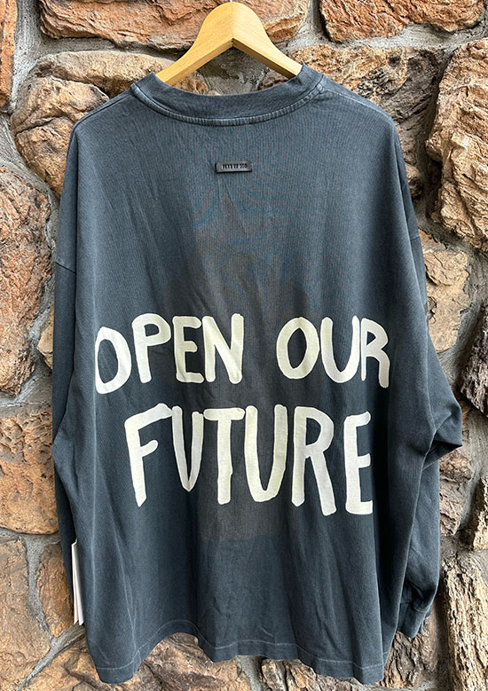 FEAR OF GOD RELAXED LONG-SLEEVE FUTURE TEE FG25FW10-10403HWJ | 001 BLACK