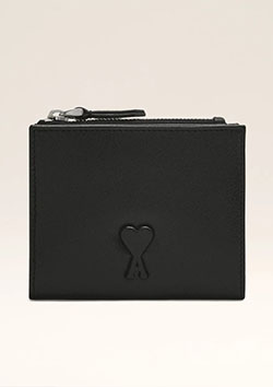 AMI PARIS WALLET | 001BLACK