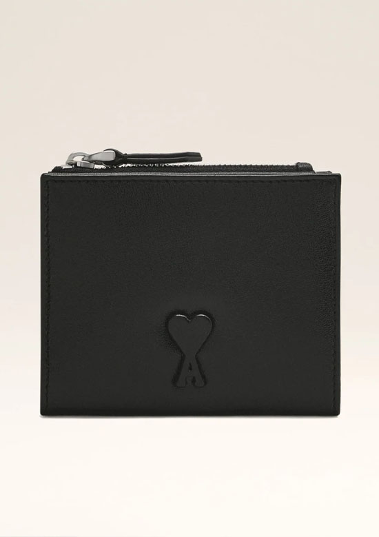 AMI PARIS WALLET | 001BLACK