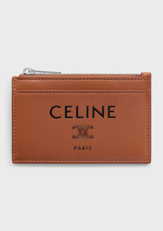 CELINE TRIOMPHE FRAGMENT CASE | GLK3 TAN / BLACK