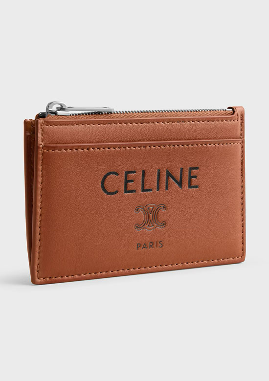 CELINE TRIOMPHE FRAGMENT CASE | GLK3 TAN / BLACK