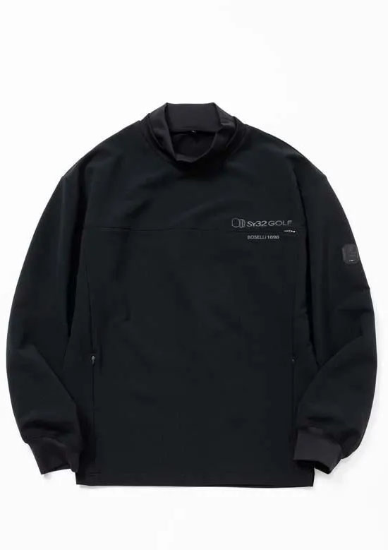 SY-32 GOLF BOSELLI WOVEN SHELL PT SYG-26A2-09 26261211 | BLACK