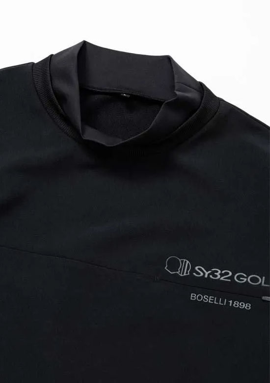 SY-32 GOLF BOSELLI WOVEN SHELL PT SYG-26A2-09 26261211 | BLACK