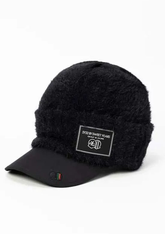 SY-32 GOLF KNIT CAP 26231348 |  BLACK