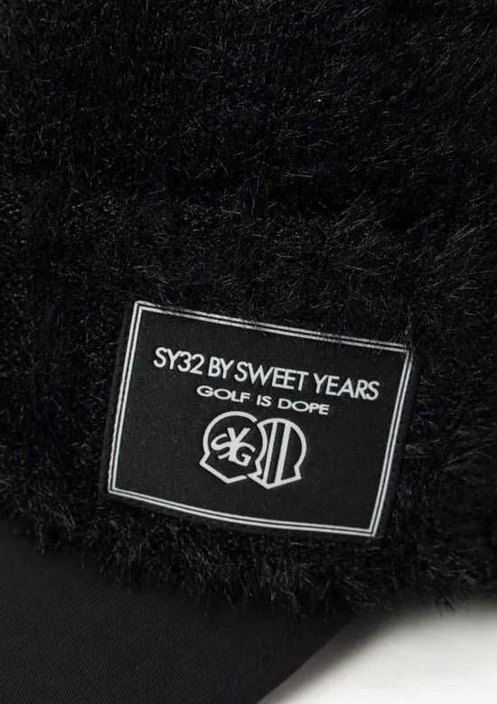 SY-32 GOLF KNIT CAP 26231348 |  BLACK