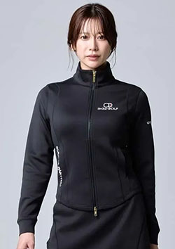 SY-32 GOLF SOFT RIPSTOP JQ ZIP JK 26241110 | BLACK | LADIES