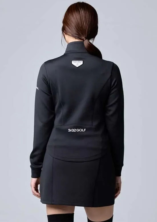 SY-32 GOLF SOFT RIPSTOP JQ ZIP JK 26241110 | BLACK | LADIES