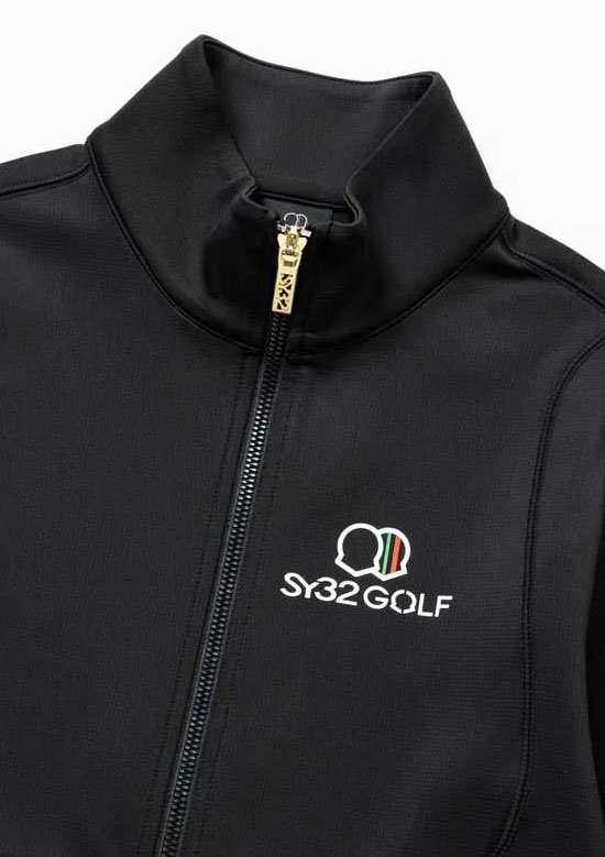 SY-32 GOLF SOFT RIPSTOP JQ ZIP JK 26241110 | BLACK | LADIES