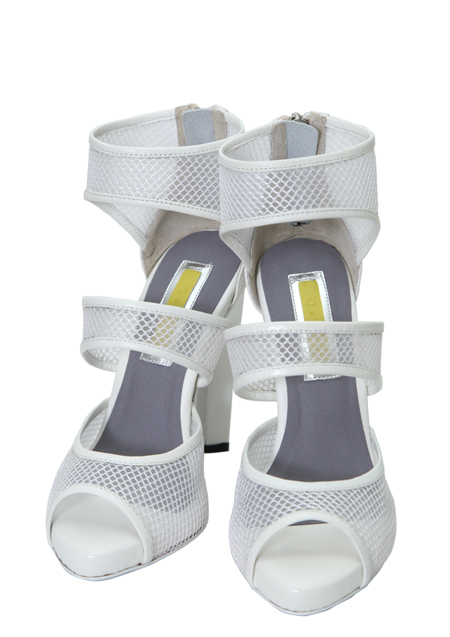 QUSSIO / MESH SANDAL|OFF-WHITE