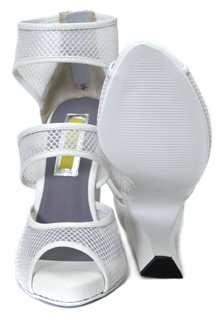 QUSSIO / MESH SANDAL|OFF-WHITE