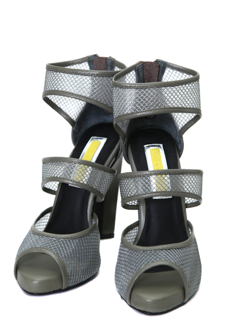 QUSSIO / MESH SANDAL|KHAKI