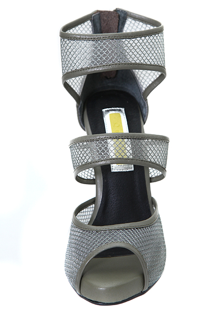 QUSSIO / MESH SANDAL|KHAKI