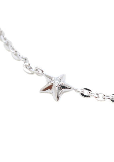 STAR ANKLET ONE DIAMOND