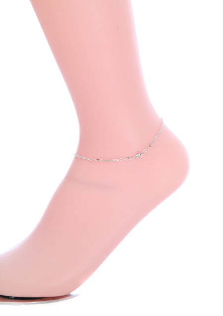 STAR ANKLET ONE DIAMOND