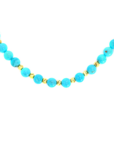 A.O.I TURQUOISE ANKLET