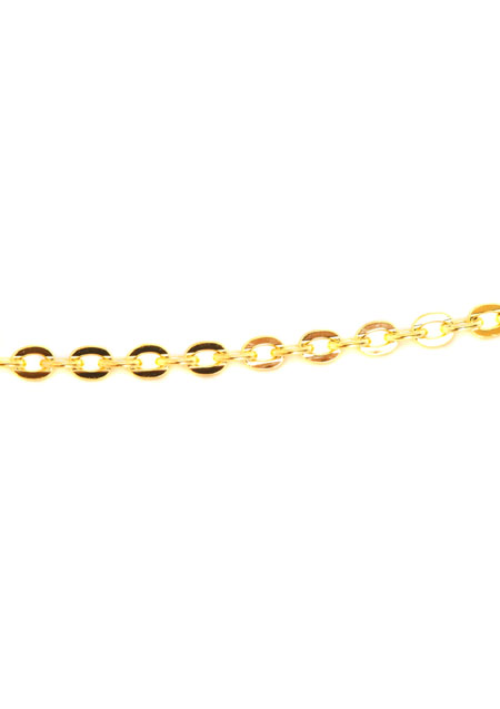 TINY CROSS DIAMOND ANKLET