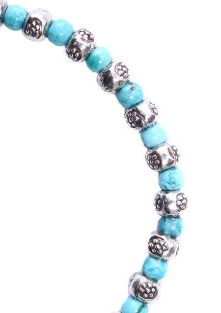 A.O.I CORSS TURQUOISE ANKLET