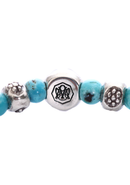 A.O.I CORSS TURQUOISE ANKLET