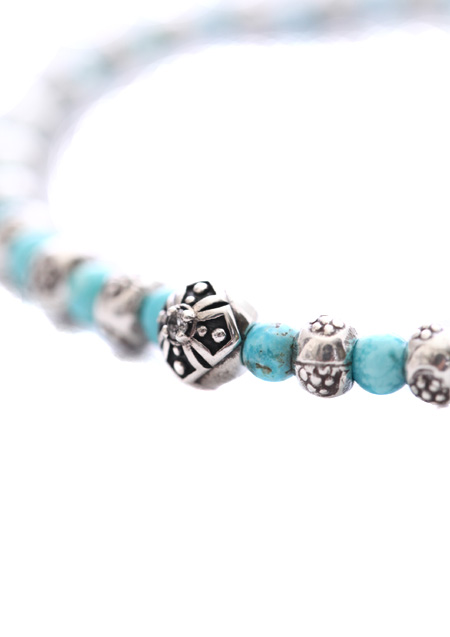 A.O.I CORSS TURQUOISE ANKLET