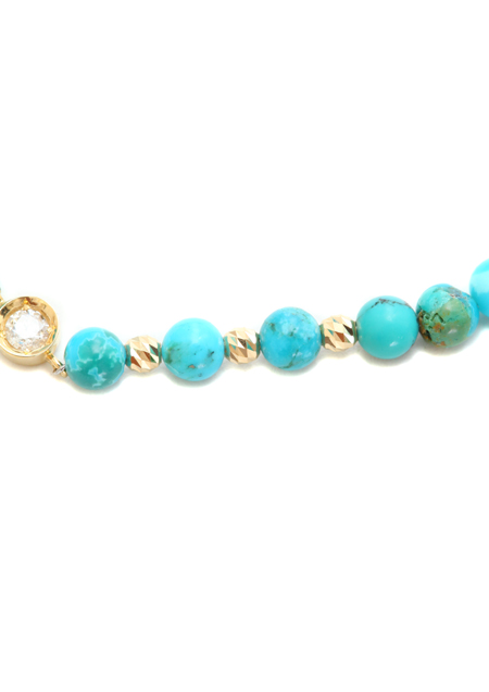 BIRTHDAY STONE TURQUOISE ANKLET