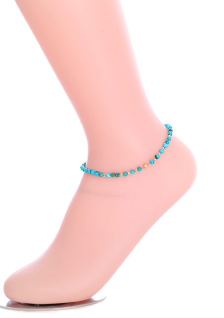 BIRTHDAY STONE TURQUOISE ANKLET