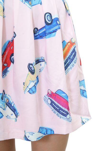 JOYRICH CAR CAMP SKATER SKIRT