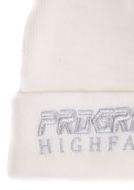 JOYRICH PROGRESSIVE SILVER EMBROIDERED BEANIE