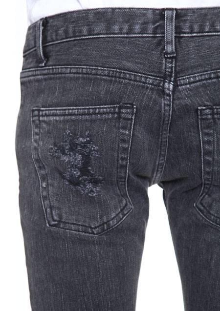 LUCIOLE_JEAN PIERRE DESTROY SKINNY DENIM