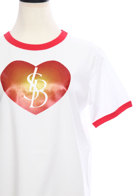 little sunny bite RINGER HEART TEE