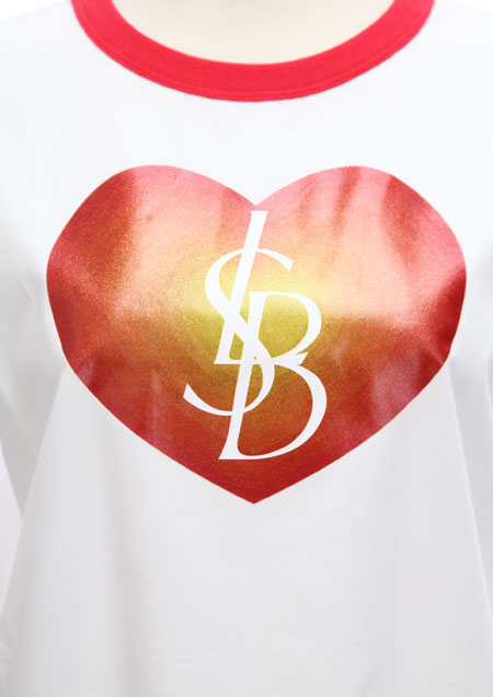 little sunny bite RINGER HEART TEE