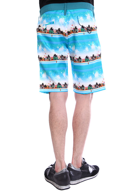 MARBLES MIAMI BORDER CITY SWIM SHORTS