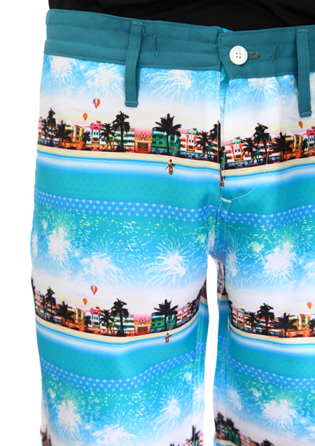 MIAMI BORDER CITY SWIM SHORTS