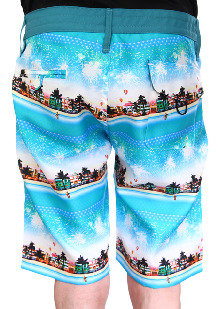 MIAMI BORDER CITY SWIM SHORTS