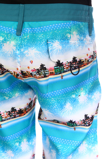 MARBLES MIAMI BORDER CITY SWIM SHORTS