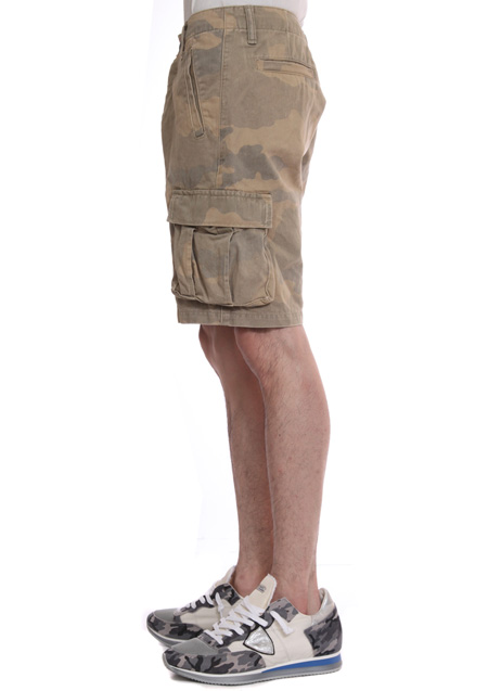 VINTAGE CAMOUFLAGE CARGO SHORTS