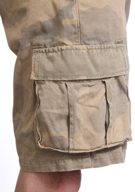 MARBLES VINTAGE CAMOUFLAGE CARGO SHORTS