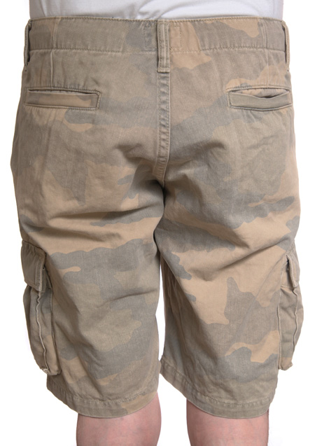 VINTAGE CAMOUFLAGE CARGO SHORTS