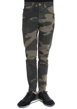 ORIGINAL BIG CAMO STRETCH DENIM TWIGGY PANTS