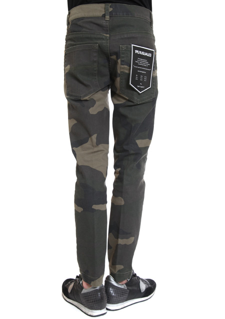 ORIGINAL BIG CAMO STRETCH DENIM TWIGGY PANTS