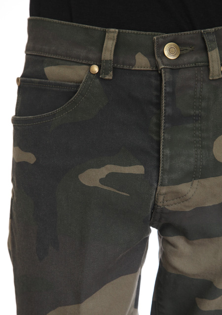 ORIGINAL BIG CAMO STRETCH DENIM TWIGGY PANTS