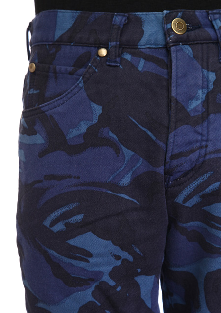 CAMO RIB 5P PANTS