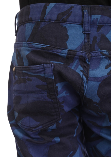 CAMO RIB 5P PANTS